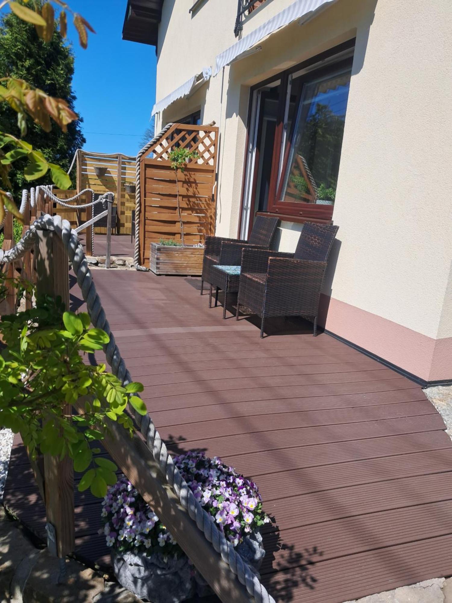 Zamkowe Zacisze Apartment ชอร์ชติน ภายนอก รูปภาพ